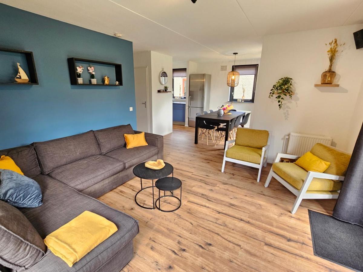 7 Person House With Swing, Firepit, Hammock, Garden, Swimming Lake, Child Friendly, In- And Outside Playground, And Great Coffee Ewijk Exterior foto